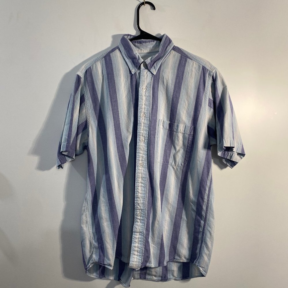 Vintage Sears Roebuck and Co. Short-Sleeve Button-Up. Men’s Size L.